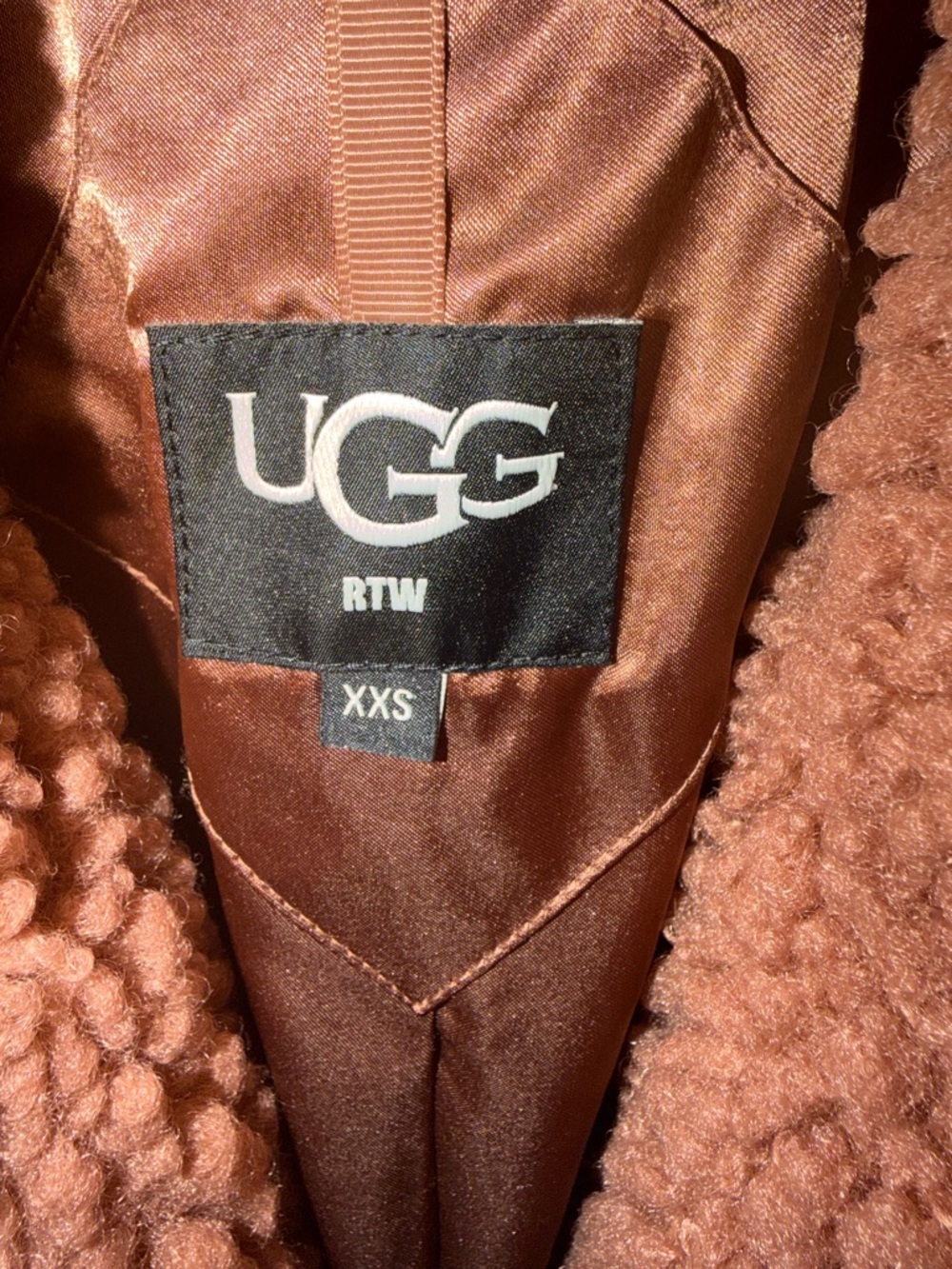 UGG Women's Coral Teddy Jacket - Picture 3 of 5